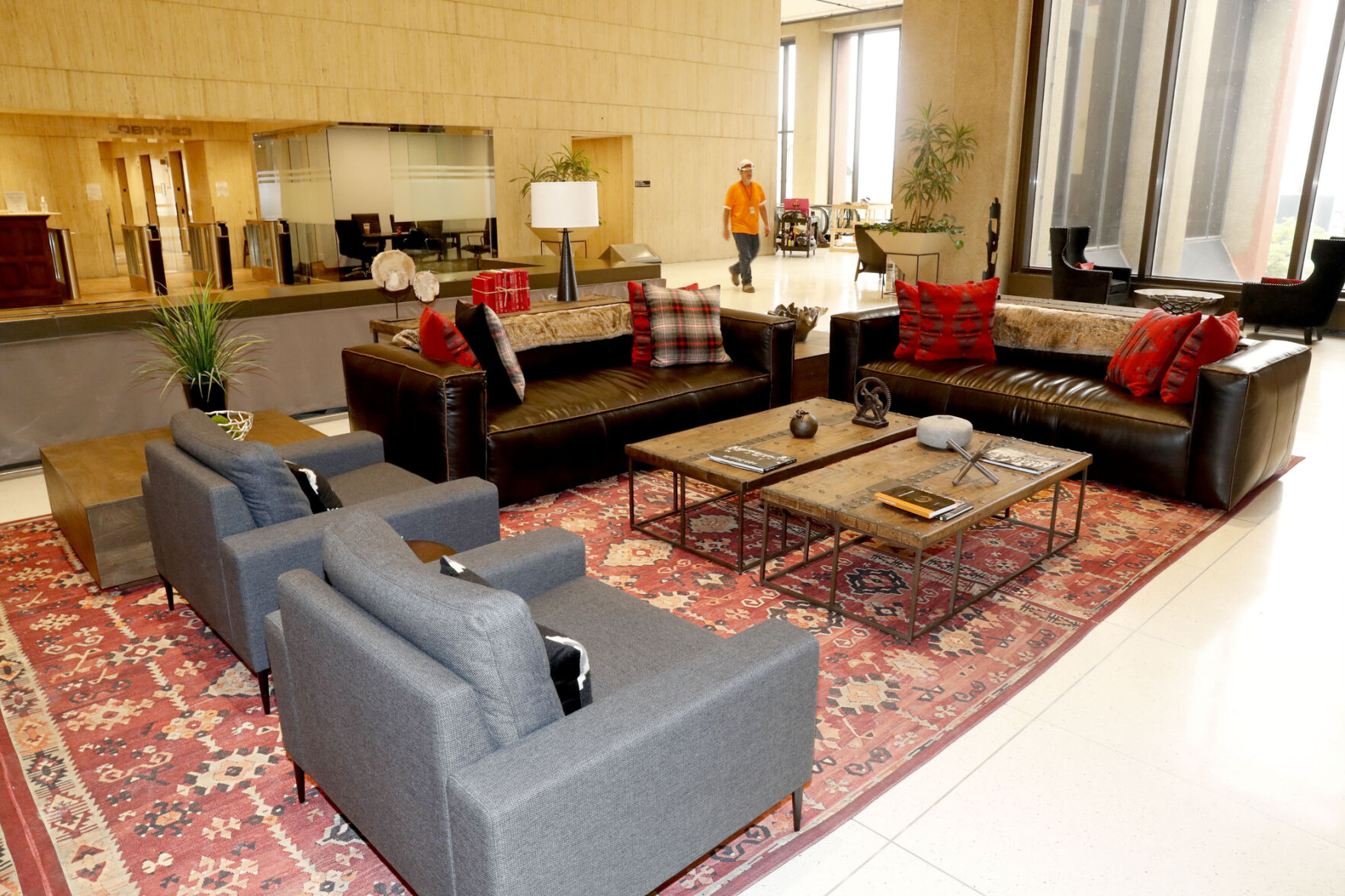 Seneca One Tower lobby
